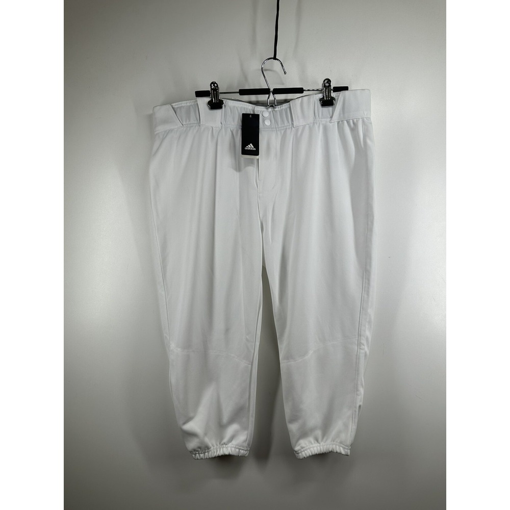 ADIDAS Men's Sz XXL 2XL White Knicker Baseball Pants GQ9220 NWT